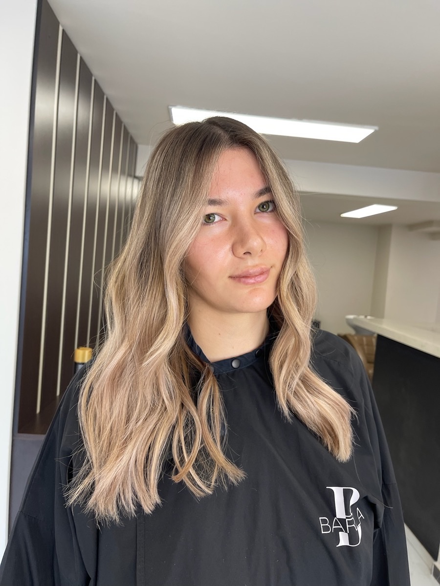 Barla X Hair Beşiktaş portfolyo — editöryal saç tasarımı ve renklendirme